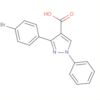 1H-Pyrazole-4-carboxylic acid, 3-(4-bromophenyl)-1-phenyl-