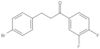 1-Propanone, 3-(4-bromophenyl)-1-(3,4-difluorophenyl)-