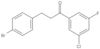 1-Propanone, 3-(4-bromophenyl)-1-(3-chloro-5-fluorophenyl)-