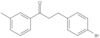 1-Propanone, 3-(4-bromophenyl)-1-(3-methylphenyl)-