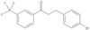 1-Propanone, 3-(4-bromophenyl)-1-[3-(trifluoromethyl)phenyl]-