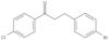 1-Propanone, 3-(4-bromophenyl)-1-(4-chlorophenyl)-