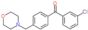 (3-Chlorophenyl)[4-(4-morpholinylmethyl)phenyl]methanone