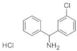 (3-Chlorophenyl)(phenyl)methanamine hydrochloride