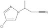 4-Chloro-β-methyl-1H-pyrazole-1-propanenitrile