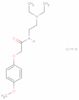 Acetamide, N-[2-(diethylamino)ethyl]-2-(4-methoxyphenoxy)-, hydrochloride (1:1)