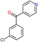 (3-chlorophenyl)(pyridin-4-yl)methanone