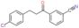 3-[3-(4-Chlorophenyl)-1-oxopropyl]benzonitrile