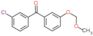 (3-chlorophenyl)-[3-(methoxymethoxy)phenyl]methanone