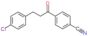 4-[3-(4-Chlorophenyl)-1-oxopropyl]benzonitrile