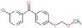 (3-chlorophenyl)-[4-(methoxymethoxy)phenyl]methanone