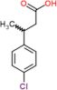 3-(4-chlorophenyl)butanoic acid