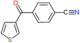 4-(thiophene-3-carbonyl)benzonitrile