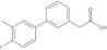 Ácido 4'-fluoro-3'-metil[1,1'-bifenil]-3-acético