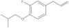 2-Fluoro-1-(2-methylpropoxy)-4-(2-propen-1-yl)benzene
