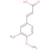 2-Propenoic acid, 3-(4-methoxy-3-methylphenyl)-, (2E)-