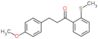 3-(4-methoxyphenyl)-1-(2-methylsulfanylphenyl)propan-1-one