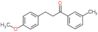 3-(4-methoxyphenyl)-1-(m-tolyl)propan-1-one