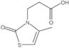 4-Methyl-2-oxo-3(2H)-thiazolepropanoic acid