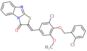 (2Z)-2-{3-chloro-4-[(2-chlorobenzyl)oxy]-5-methoxybenzylidene}[1,3]thiazolo[3,2-a]benzimidazol-3(2…