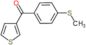 (4-methylsulfanylphenyl)-(3-thienyl)methanone