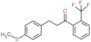 1-Propanone, 3-[4-(methylthio)phenyl]-1-[2-(trifluoromethyl)phenyl]-