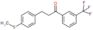 3-(4-methylsulfanylphenyl)-1-[3-(trifluoromethyl)phenyl]propan-1-one