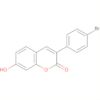 2H-1-Benzopyran-2-one, 3-(4-bromophenyl)-7-hydroxy-