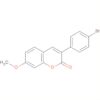 2H-1-Benzopyran-2-one, 3-(4-bromophenyl)-7-methoxy-