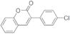 3-(4-chlorophenyl)chromen-2-one