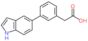 2-[3-(1H-indol-5-yl)phenyl]acetic acid