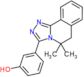 3-(5,5-dimethyl-5,6-dihydro[1,2,4]triazolo[3,4-a]isoquinolin-3-yl)phenol