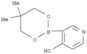 4-Pyridinecarbonitrile,3-(5,5-dimethyl-1,3,2-dioxaborinan-2-yl)-