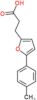 3-[5-(4-methylphenyl)furan-2-yl]propanoic acid