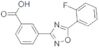 3-[5-(2-Fluorophenyl)-1,2,4-oxadiazol-3-yl]benzoic acid