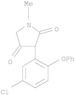 3-(5-Cloro-2-fenossifenile)-1-metil-2,4-pirrolidinedione