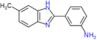 3-(6-methyl-1H-benzimidazol-2-yl)aniline