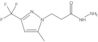 5-Methyl-3-(trifluoromethyl)-1H-pyrazole-1-propanoic acid hydrazide