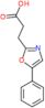 3-(5-phenyl-1,3-oxazol-2-yl)propanoic acid