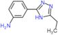 3-(5-ethyl-4H-1,2,4-triazol-3-yl)aniline