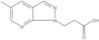 5-Methyl-1H-pyrazolo[3,4-b]pyridine-1-propanoic acid