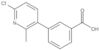 3-(6-Chloro-2-methyl-3-pyridinyl)benzoic acid