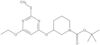 1,1-Dimethylethyl 3-[[6-ethoxy-2-(methylthio)-4-pyrimidinyl]oxy]-1-piperidinecarboxylate