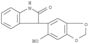 2H-Indol-2-one,1,3-dihydro-3-(6-hydroxy-1,3-benzodioxol-5-yl)-