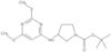 1,1-Dimethylethyl 3-[[6-methoxy-2-(methylthio)-4-pyrimidinyl]amino]-1-pyrrolidinecarboxylate