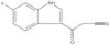 6-Fluoro-β-oxo-1H-indole-3-propanenitrile