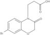 7-Bromo-2,3-dihydro-3-oxo-4H-1,4-benzoxazine-4-propanoic acid