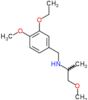 N-(3-ethoxy-4-methoxybenzyl)-1-methoxypropan-2-amine