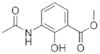 Benzoic acid, 3-(acetylamino)-2-hydroxy-, methyl ester (9CI)