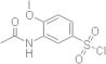 3-acetamido-4-methoxybenzenesulphonyl chloride